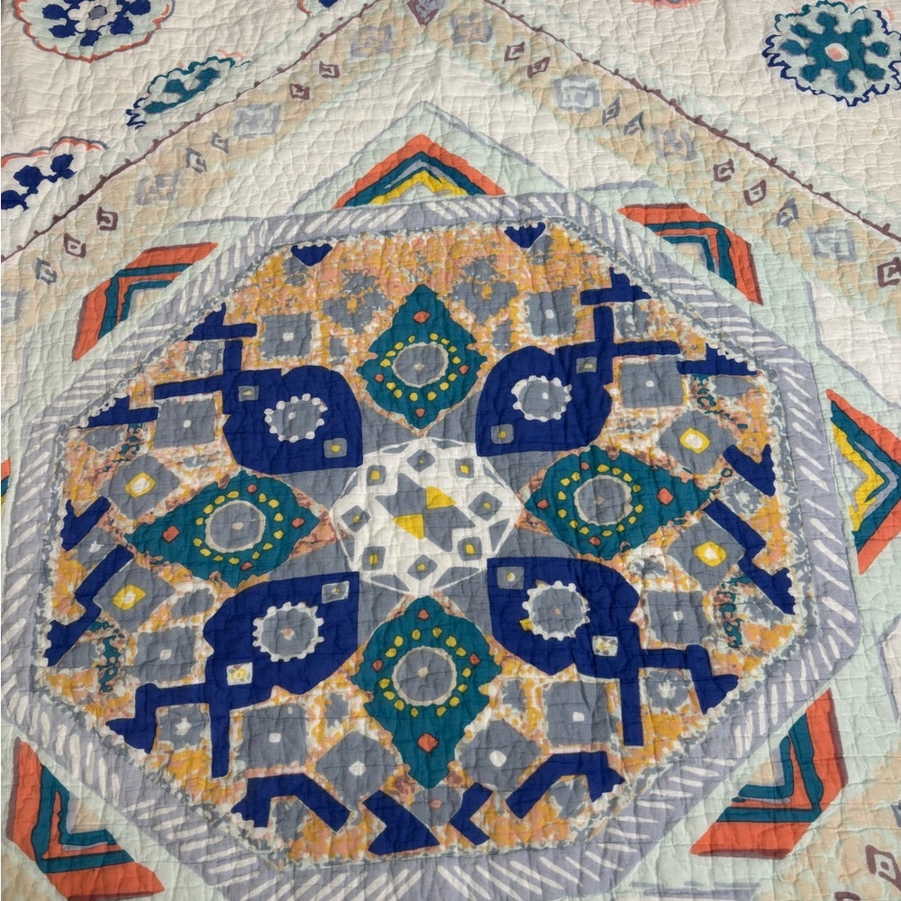 Anthropologie Ponsboy Quilt Twin - Picture 3 of 9